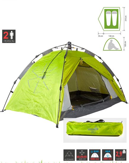 Палатка туристическая Норфин Зопе 2, арт. NF-10401