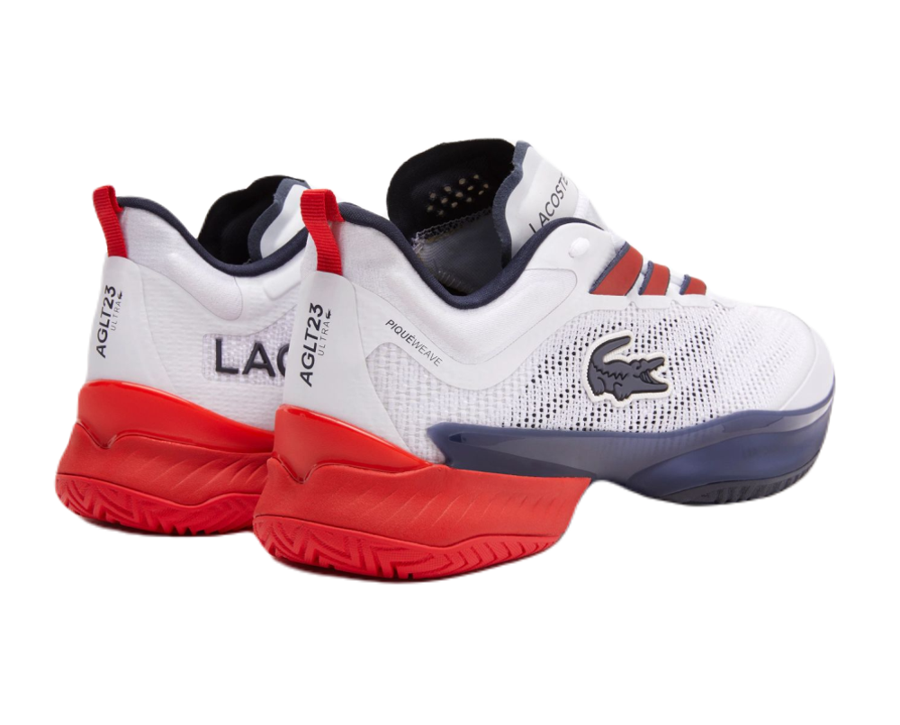 Мужские кроссовки теннисные Lacoste SPORT AG-LT23 Ultra - white/red/navy