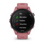 Смарт часы Garmin Forerunner 255S со светло-розовым ремешком