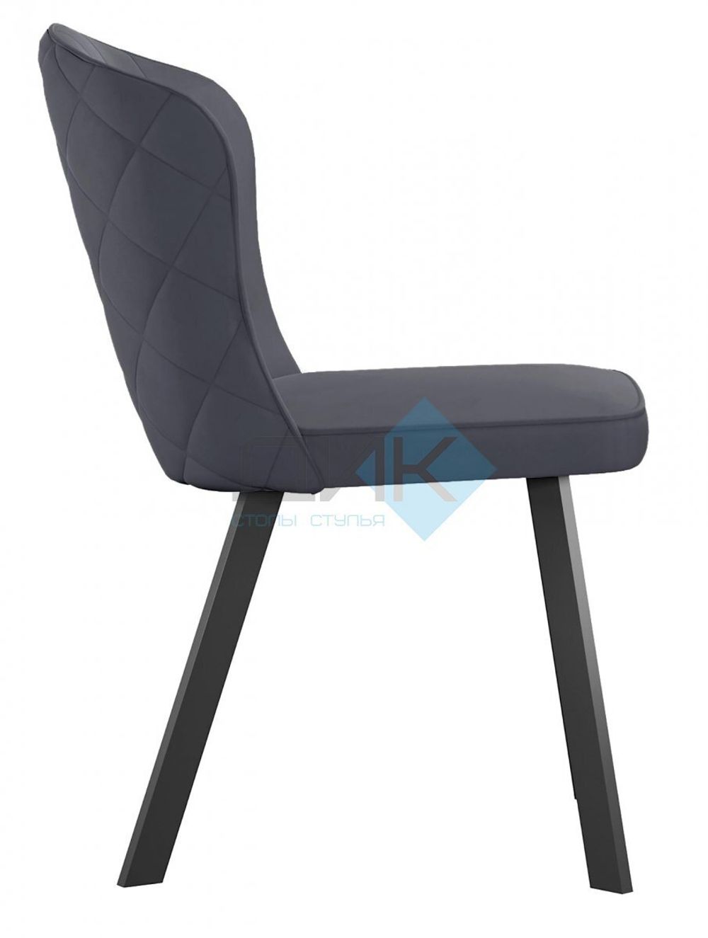 Стул DikLine 219 поворотный опоры чёрные