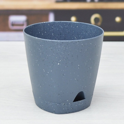 Горшок цветочный Amsterdam 0,65л D110мм, тёмный камень