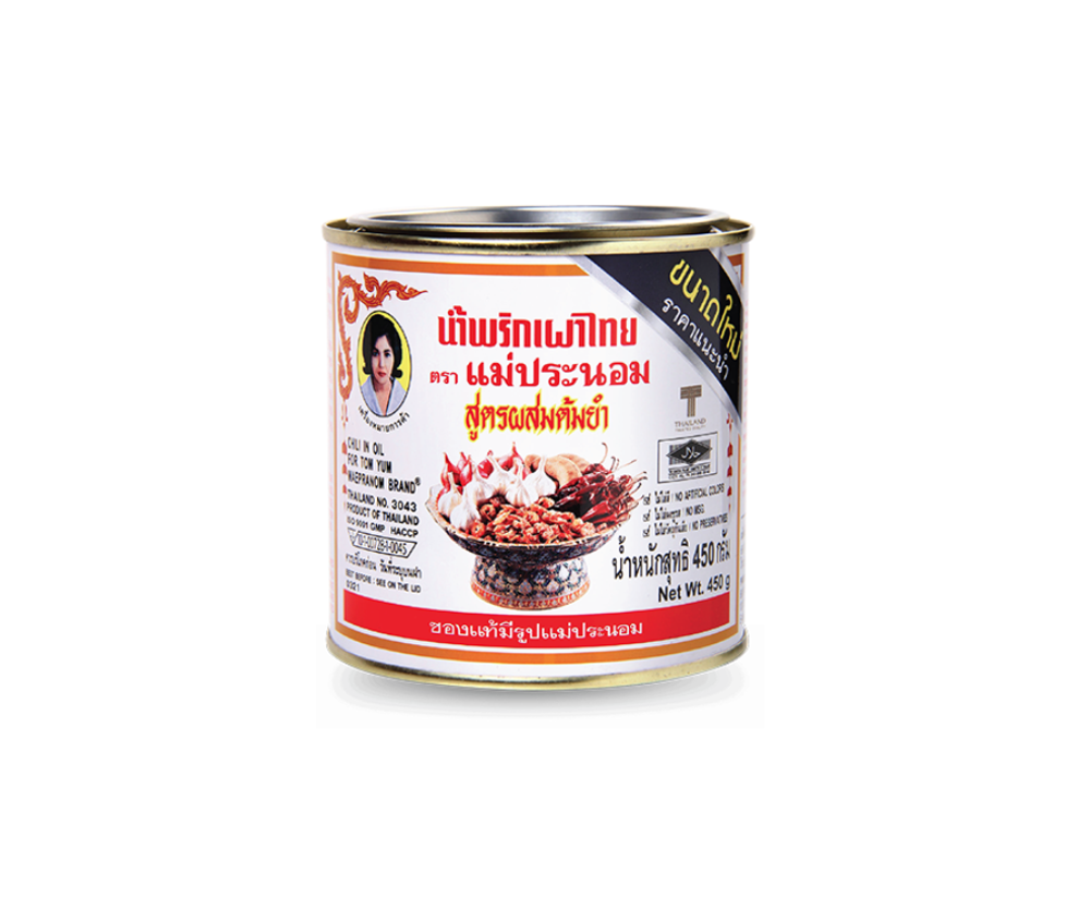 Паста Том Ям Maepranom Chili in oil for Tom Yum, 450 г