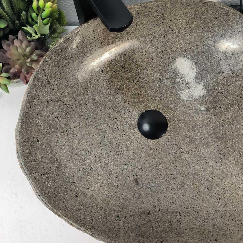 Раковина из речного камня RS-65259 48*45*15 0862
