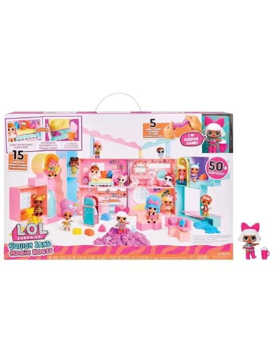 LOL Surprise Squish Sand House Песчаный Домик