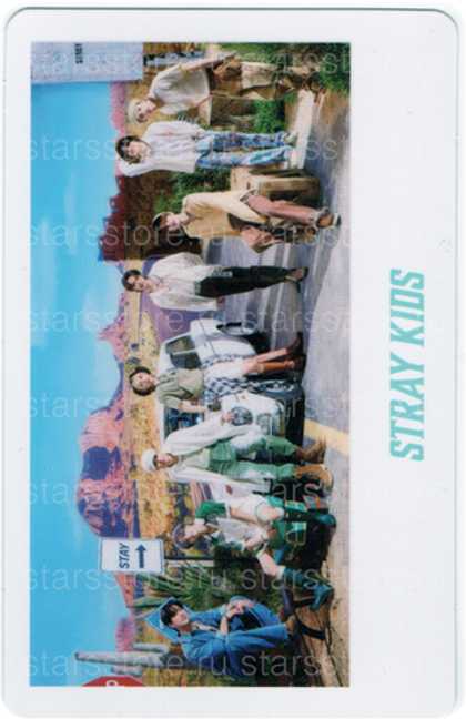 Фотокарта общая Stray Kids POPUP STORE 2023 (A ver)