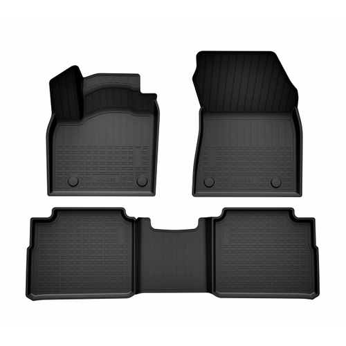 Ковры в салон Norplast для Nissan X-Trail IV в кузове T33 2021-, Черный, e-Power, T33, арт.NPA11-C61-815