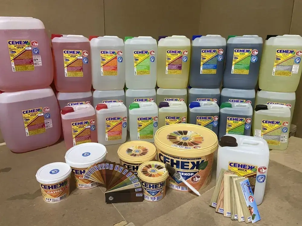 СЕНЕЖ Аквадекор Венге 2.5 кг № 118 строительный антисептик