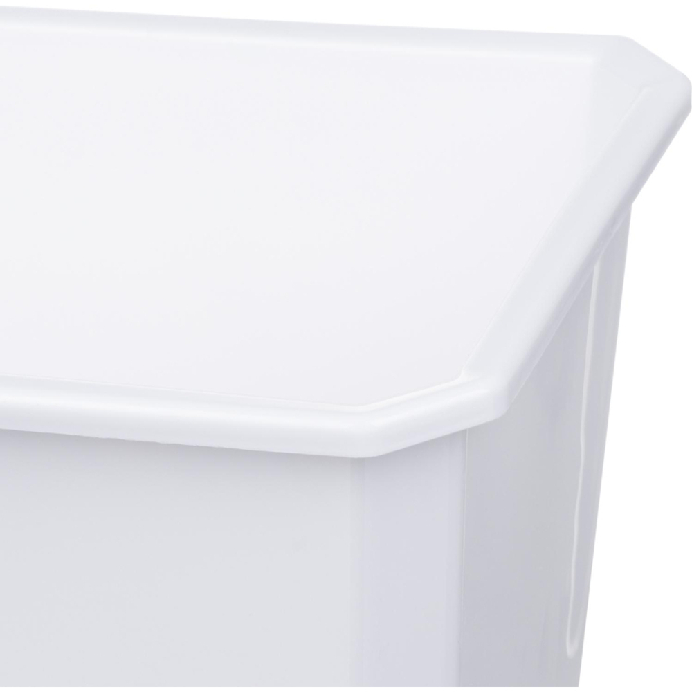 Ящик балконный 60см "Basil", белый