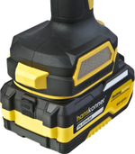 Шлифмашина прямая аккумуляторная HANSKONNER HSG1868 4,0Ач, ЗУ