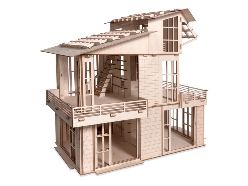 Кукольный дом из дерева Lemmo "Лофт"