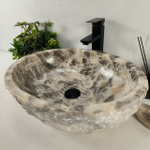 Раковина из оникса Erozy Grey EO-64600 52*42*15 0183