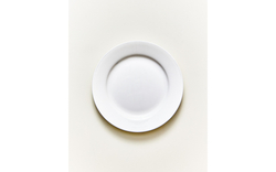 Zara Home тарелка пирожковая из костяного фарфора, цвет белый, 15.2 см