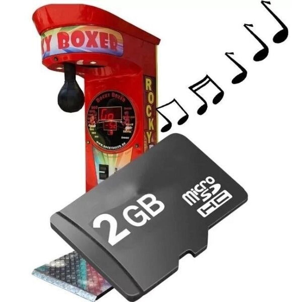 Флешка microSD 2GB для Rocky Boxer