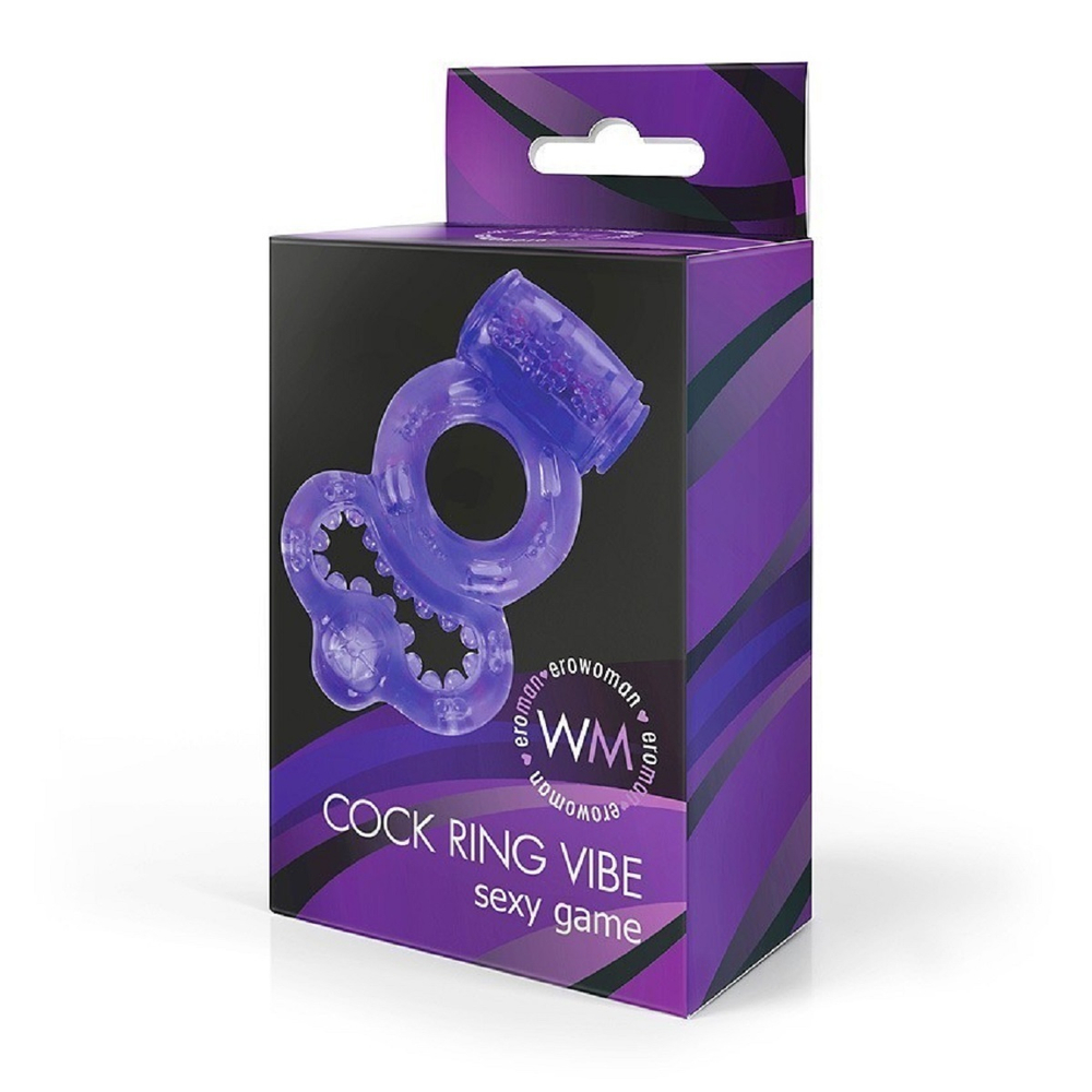 Кольцо эрекционное с вибрацией 2 см