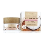 Крем для лица Eveline Rich Coconut интенсивно увлажняющий кокосовый 50мл