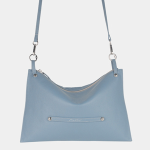 Сумка Tereze из кожи теленка, голубого цвета
