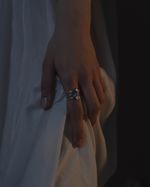 Кольцо Alpha c голубым топазом