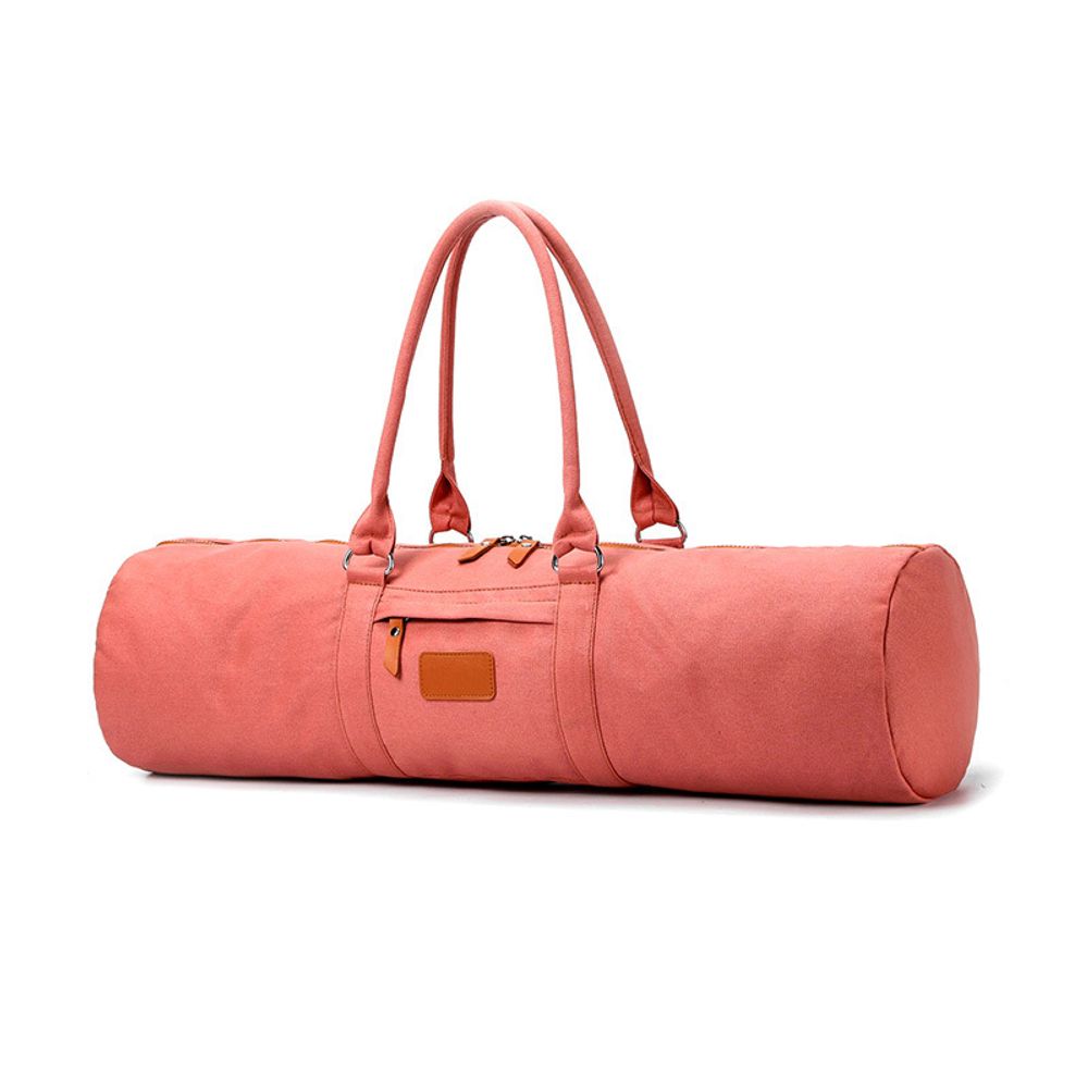 Хлопковая сумка для йога коврика Yogatops Pink