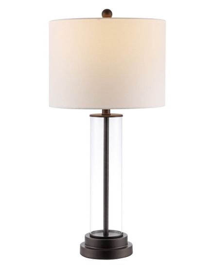 Настольная лампа "Линетт" black