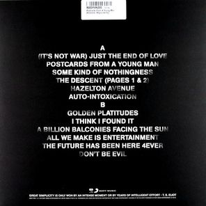 Manic Street Preachers / Postcards From A Young Man (LP)