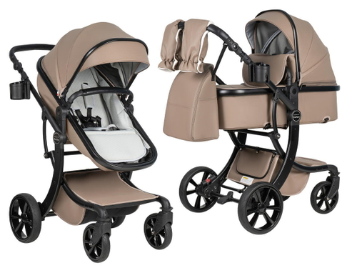 Коляска трансформер Aimile Adventurer какао