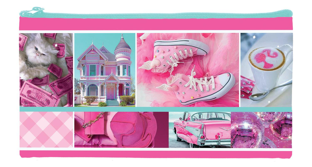 Пенал 205х110мм на молнии мягкий "Красивая история" (Хатбер)