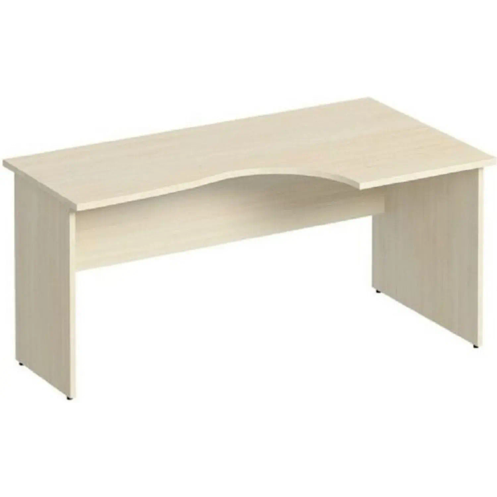Стол эргономичный ST_Комфорт Правый дуб шамони светлый К.123 ДШ