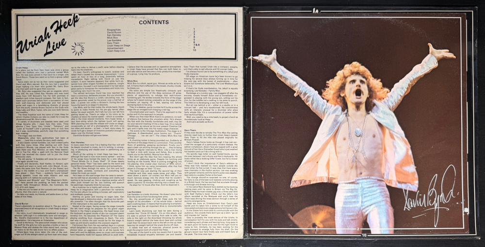 Виниловая пластинка Uriah Heep - Uriah Heep Live 2LP