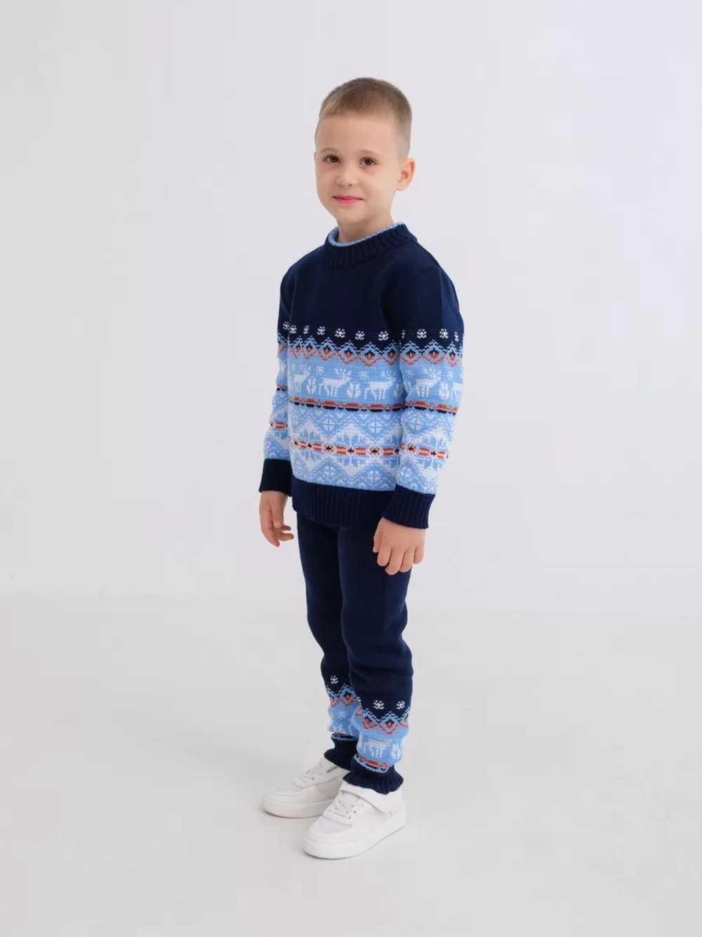 Джемпер вязаный