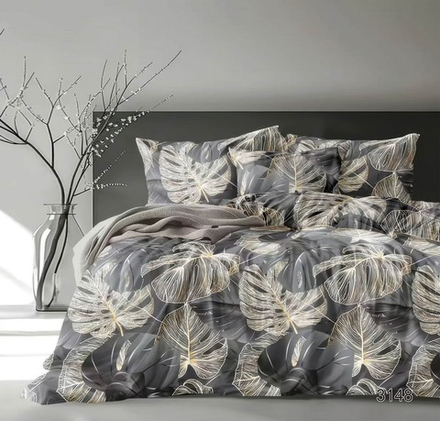 КПБ Дуэт с простыней на рез. 180х200 БЯЗЬ "БР48"