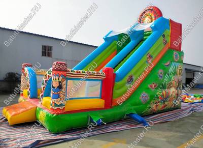 Надувная горка "Индиана" 7*4*6 м