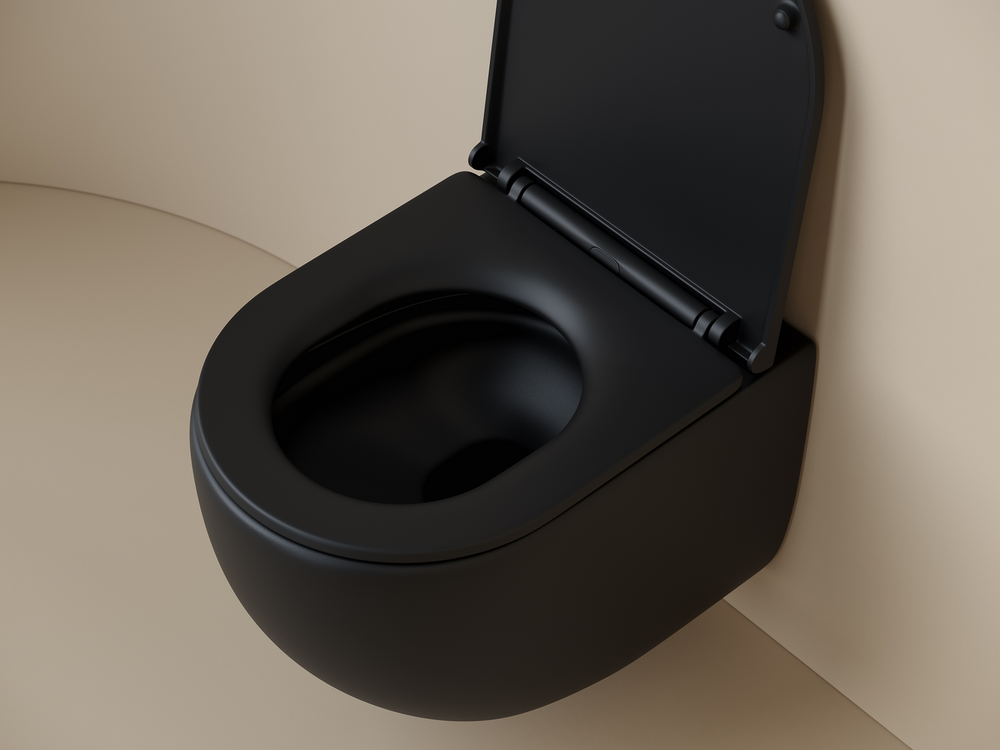 Подвесной унитаз UP безободковый, смыв торнадо