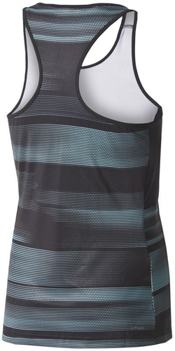 Футболка для девочки Adidas Girls Advantage Trend Tank - black/onix/energy aqua