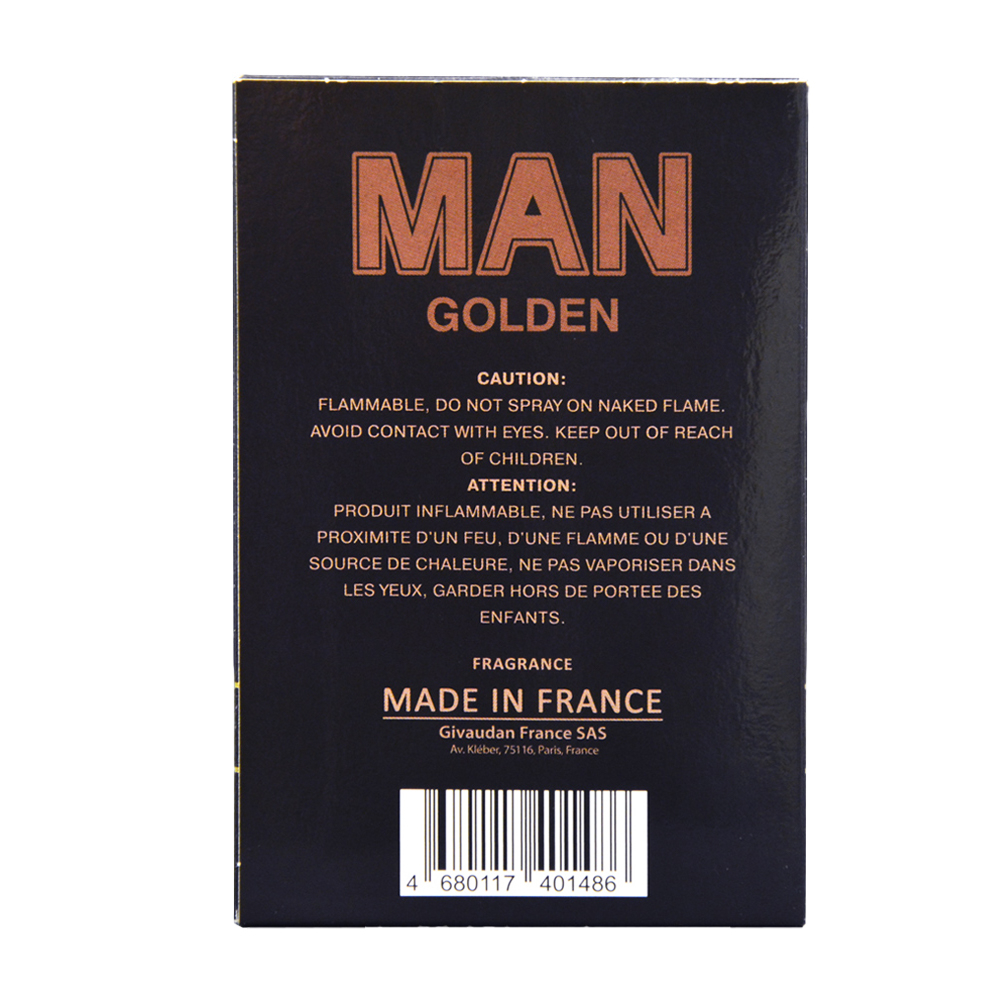 Вода туалетная Man Golden (Мен Голден) - 100ml for men