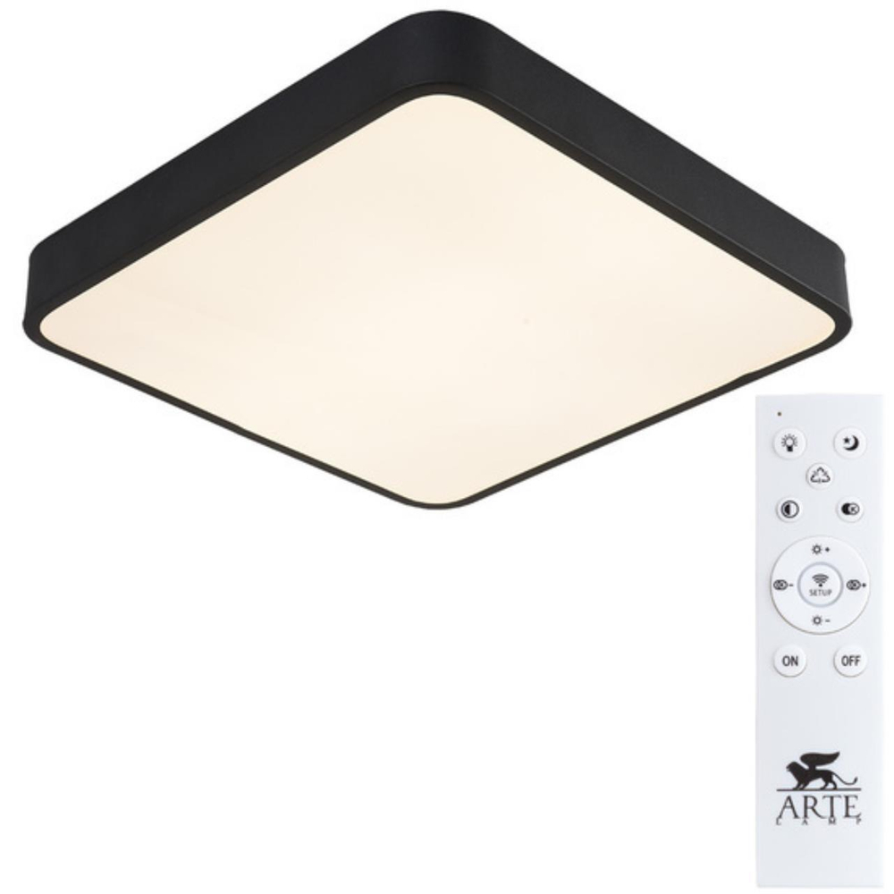 Потолочный светодиодный светильник Arte Lamp SCENA A2663PL-1BK