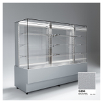 Напольная холодильная витрина Finist AIR DOUBLE AD-160-7-163 среднетемпературная