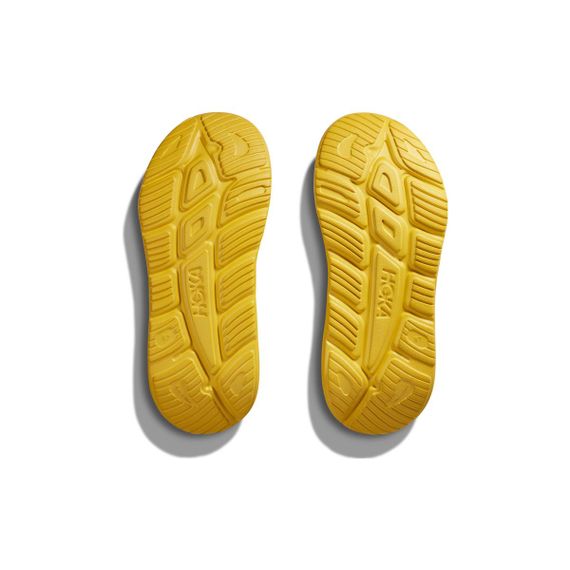 Hoka One One Ora Recovery Slide 3 'Passionfruit Yellow'