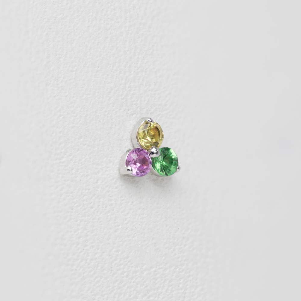 Threeleaf tops with Precious gems