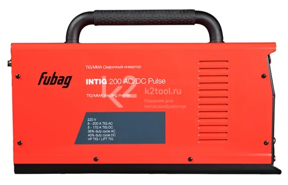 Сварочный полуавтомат инвертор Fubag INTIG 200 AC/DC PULSE НАКС + горелка FB TIG 26 5P, 4 м