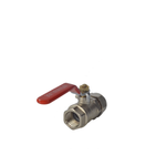 Кран шаровой латунь Ду 15х1/2" Ру50 ВР/обжим рычаг красный STAHLMANN SVLF1501/2NEF