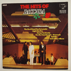 Винтажная виниловая пластинка LP The Hits Of Baccara (Germany 1978)