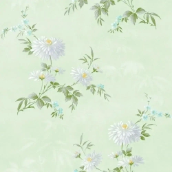 Обои бумажные Саратовская обойная фабрика Лужайка 775-04 0.53*10м