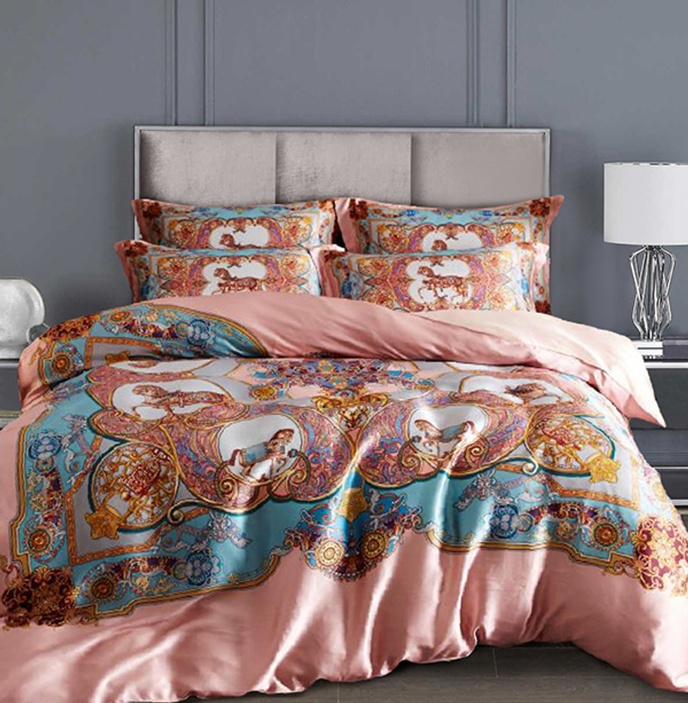 Постельное белье 2 спальное евро Luxe Dream Стефани