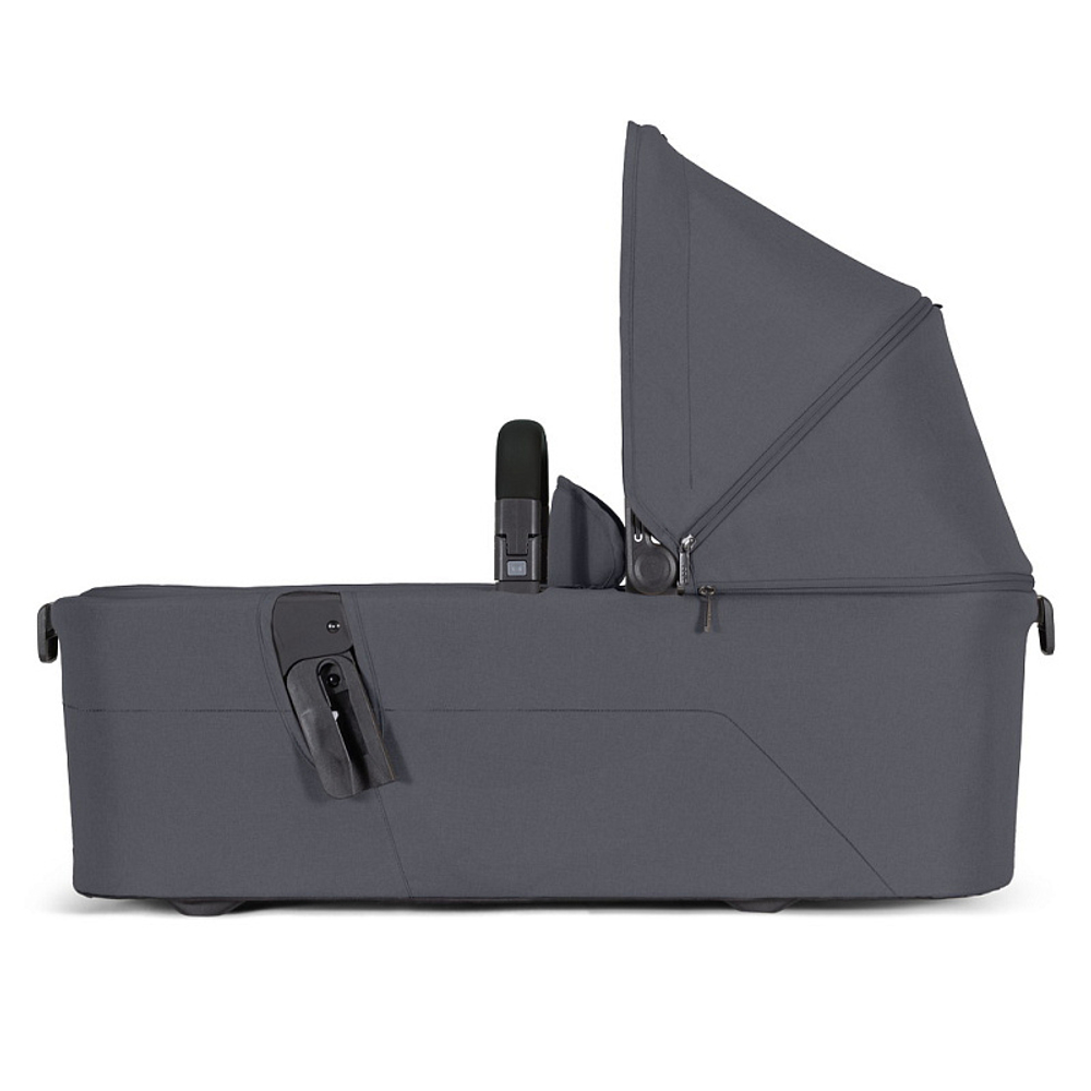 Коляска 2 в 1 Joolz Aer 2 с бампером Stone Grey/Black Carbon