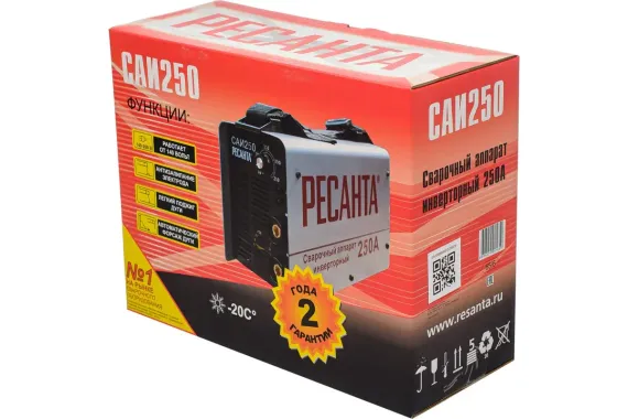 Сварочный инвертор "РЕСАНТА" САИ 250