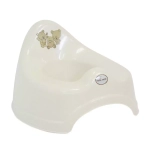 Горшок детский "Мишка" муз. (white-белый)