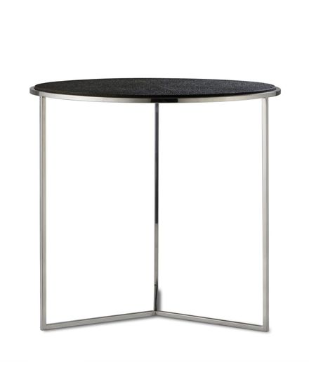 Серый приставной столик “Гвен”