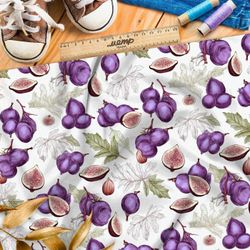 Ткань премиум дюспо аппетитный инжир