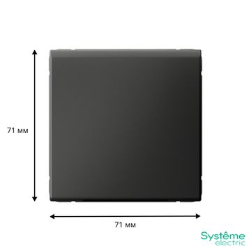 Вывод кабеля ArtGallery механизм базальт SE GAL001499