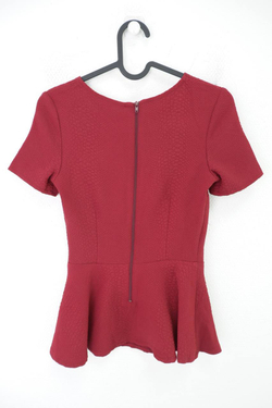 Блузка H&M бордо 38 размер